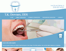 Tablet Screenshot of downestkdds.com